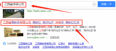 江西省高岭茶有限公司与我司做网站推广项目