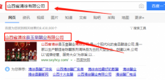 山西省清徐县玉皇醋业有限公司与我司做网站制作项目