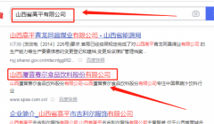 山西*普赛尔食品饮料股份有限公司网站建设参考网站
